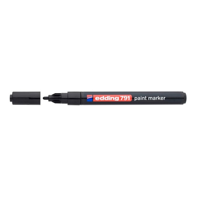 Edding 791 1-2mm fekete lakkmarker Edding 791 1-2mm fekete lakkmarker