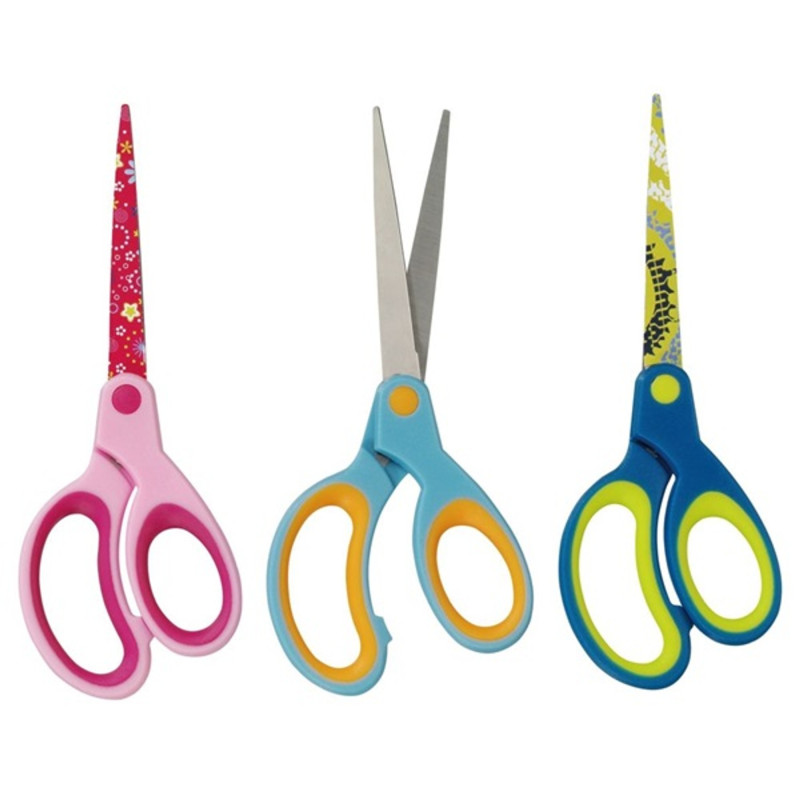 Herlitz Design 17cm jobbkezes hegyes iskolai olló Herlitz Design 17cm jobbkezes hegyes iskolai olló