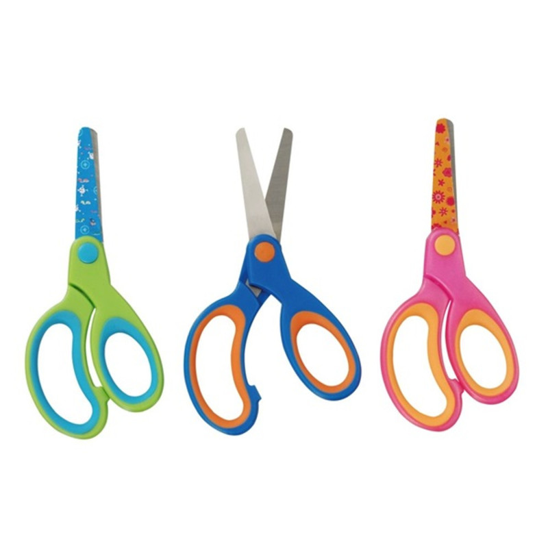 Herlitz Design jobbkezes tompa gyermekolló 13cm Herlitz Design jobbkezes tompa gyermekolló 13cm