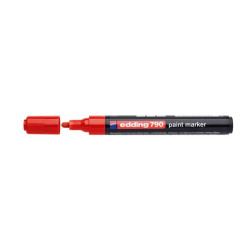 Lakkmarker 2-3mm, kerek Edding 790 piros