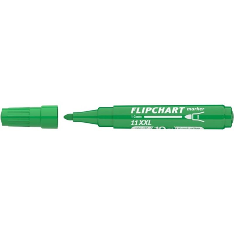 ICO Flipchart 11 XXL zöld marker ICO Flipchart 11 XXL zöld marker
