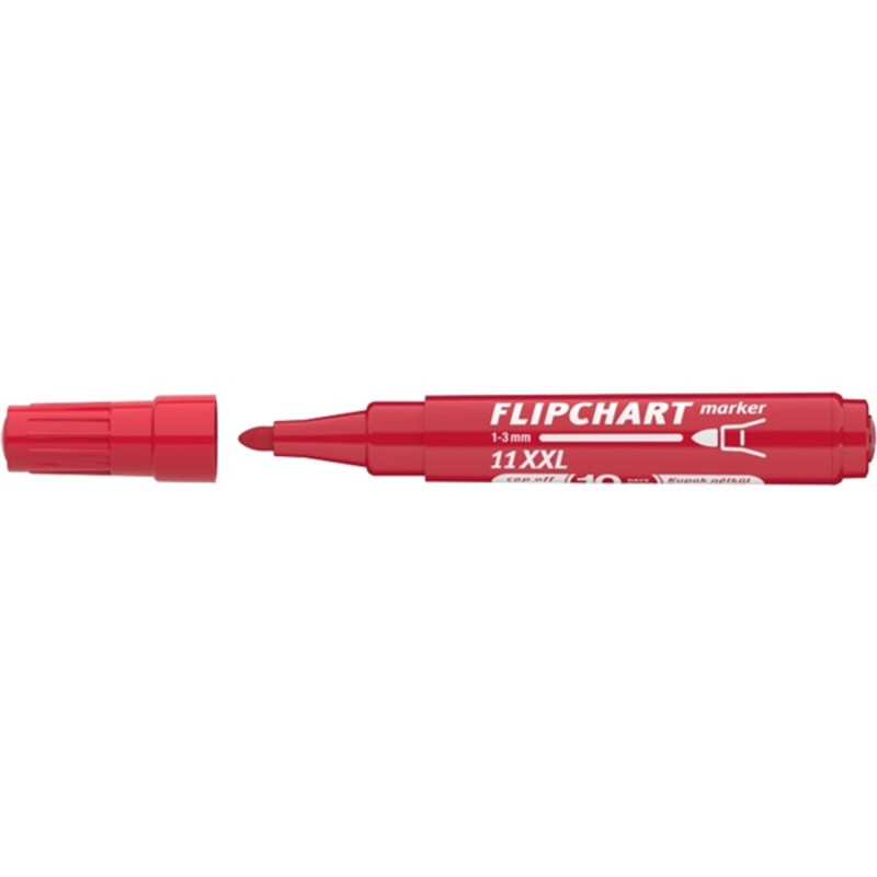 ICO Flipchart 11 XXL piros marker ICO Flipchart 11 XXL piros marker