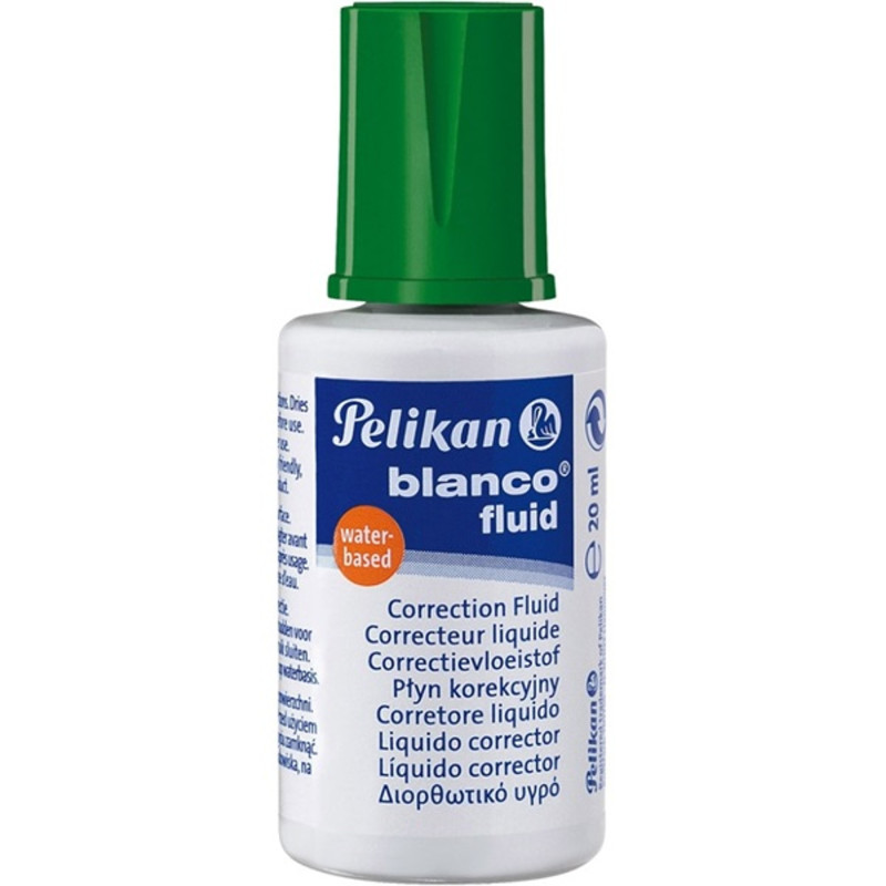 Pelikan Blanco Fluid 20ml vízbázisú hibajavító Pelikan Blanco Fluid 20ml vízbázisú hibajavító