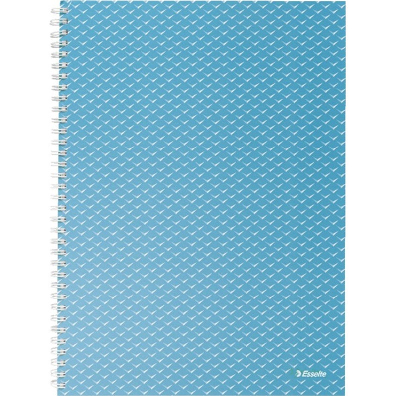 Esselte ColourBreeze A4 kockás kék spirálfüzet Esselte ColourBreeze A4 kockás kék spirálfüzet