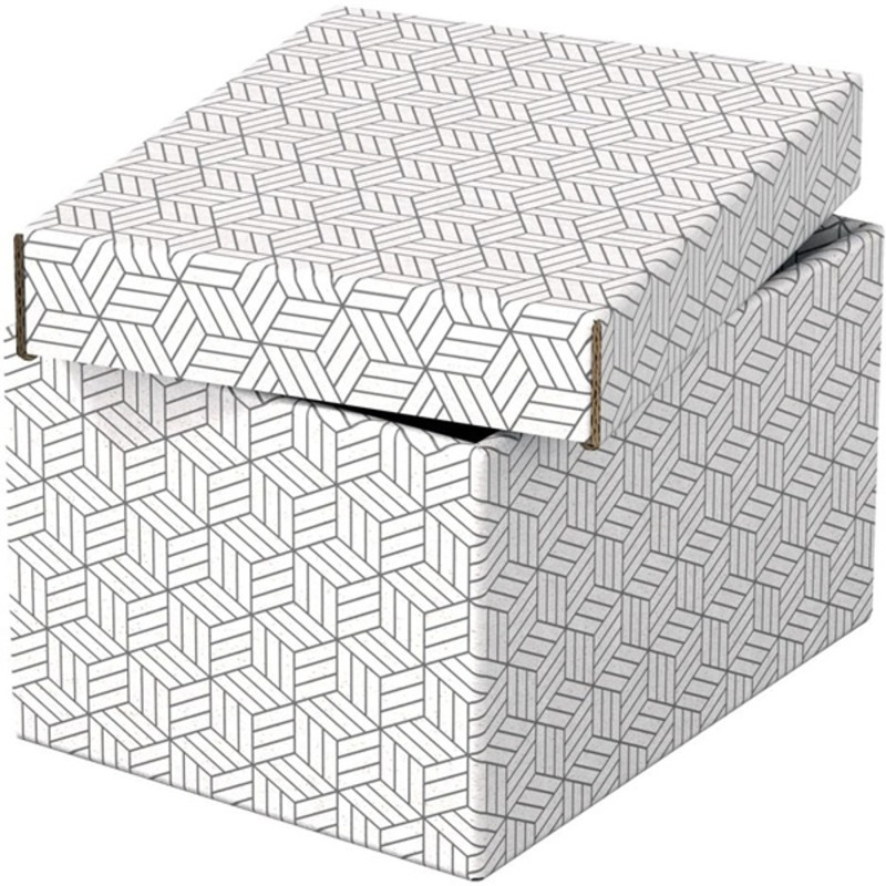 Esselte Home S méret 3db/csomag fehér tárolódoboz Esselte Home S méret 3db/csomag fehér tárolódoboz