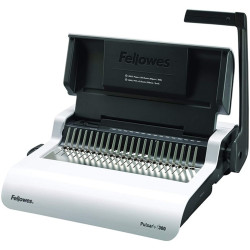 Spirálozógép, műanyag spirálkötéshez, manuális, 300lap, Fellowes® Pulsar+