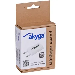 Akyga AK-CH-03WH univerzális hálózati töltő adapter