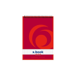 Herlitz A6 50 lapos kockás spirálblokk