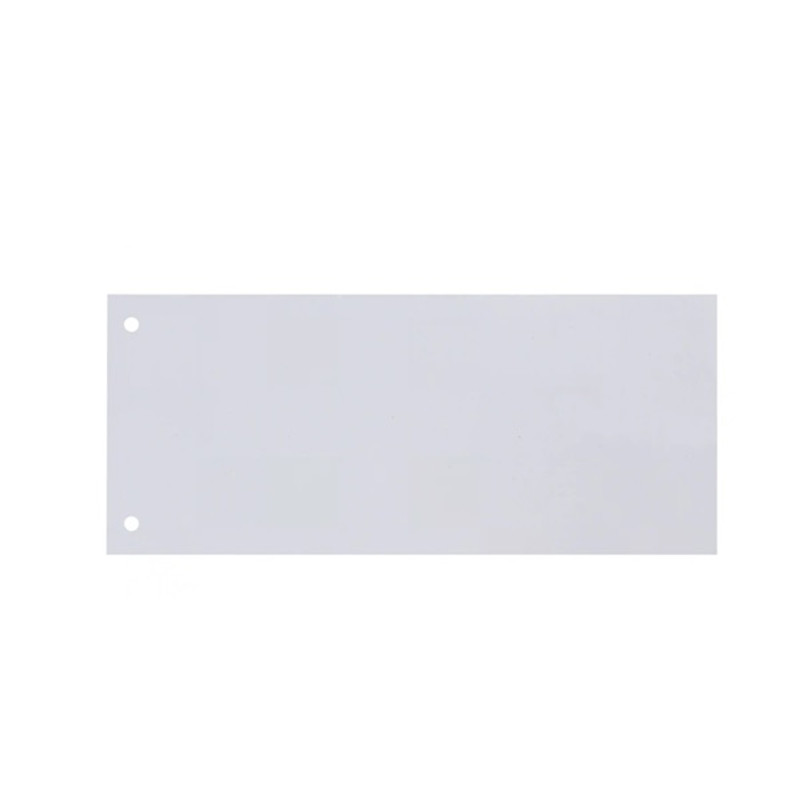 Office Depot 100db/cs 10,5x24 cm fehér elválasztócsík Office Depot 100db/cs 10,5x24 cm fehér elválasztócsík
