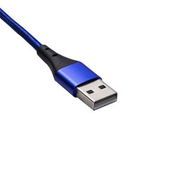 KAB Akyga AK-USB-42 USB Type-A / USB 2.0 Type-C mágneses kábel - 1m