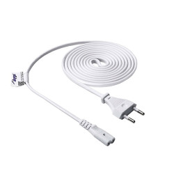 Akyga AK-RD-06A Power Cable Eight CCA CEE 7/16 / IEC C7 1,5m White