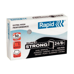 Tűzőkapocs, 24/8+, horganyzott, RAPID "Superstrong"