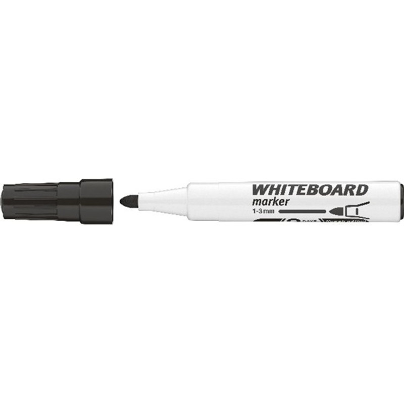 ICO Whiteboard fekete kerek táblamarker ICO Whiteboard fekete kerek táblamarker