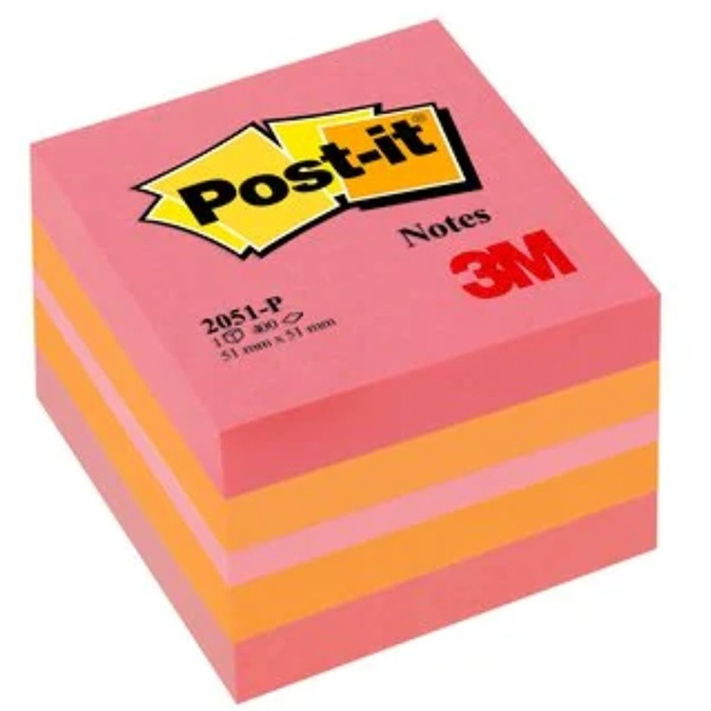 Post-it 51×51mm 400lap vegyes színekben öntapadó mini jegyzetkocka Post-it 51×51mm 400lap vegyes színekben öntapadó mini jegyzetkocka