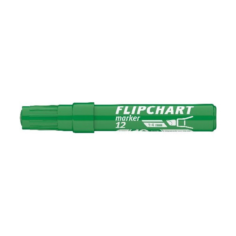 ICO Flipchart 12 zöld marker ICO Flipchart 12 zöld marker