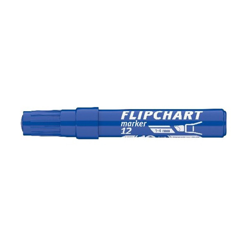 ICO Flipchart 12 kék marker ICO Flipchart 12 kék marker