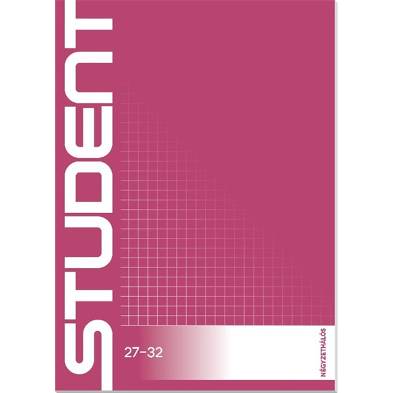 ICO Student A5 32lapos kockás füzet ICO Student A5 32lapos kockás füzet