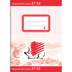 ICO Süni A5 27-32 négyzethálós füzet