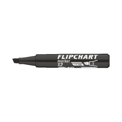 ICO Flipchart 12 fekete marker