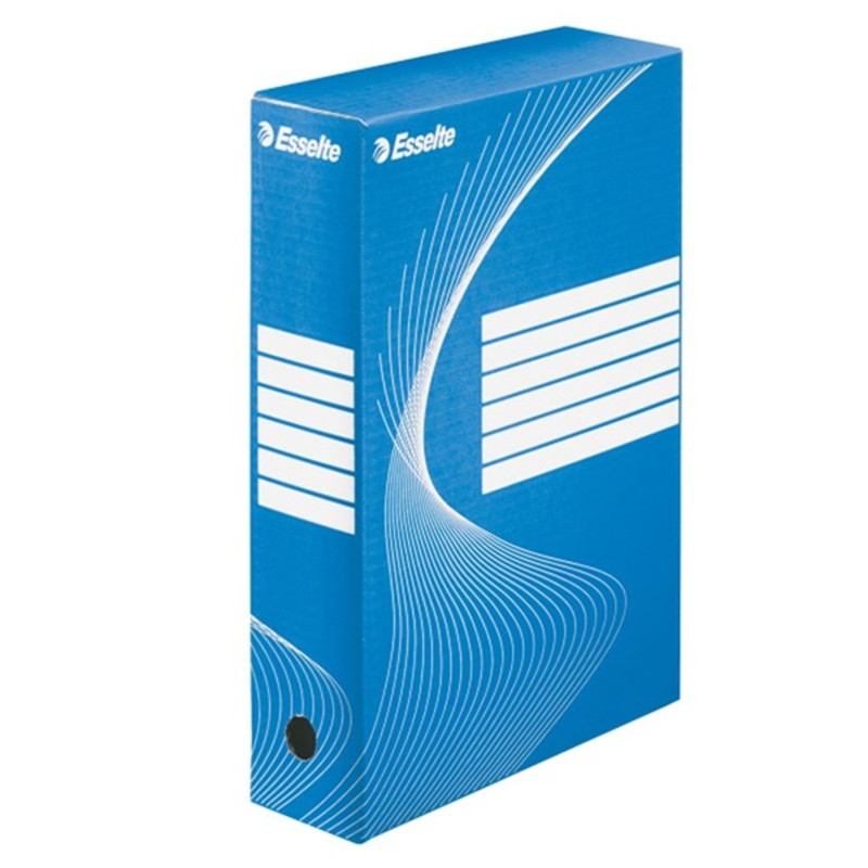 Esselte Boxycolor 8cm kék archiváló doboz Esselte Boxycolor 8cm kék archiváló doboz