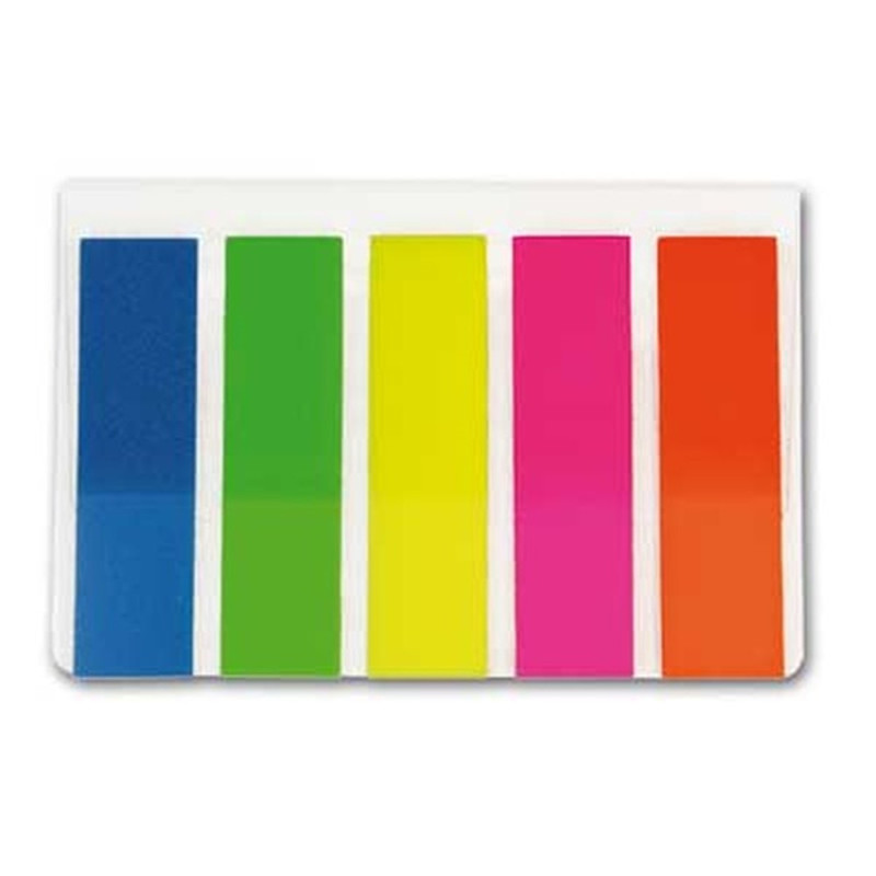 Office Depot 12x45mm vegyes színű öntapadós 5x25db jelölőcímke Office Depot 12x45mm vegyes színű öntapadós 5x25db jelölőcímke