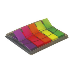 Office Depot 12x45mm vegyes színű öntapadós 5x30db jelölőcímke