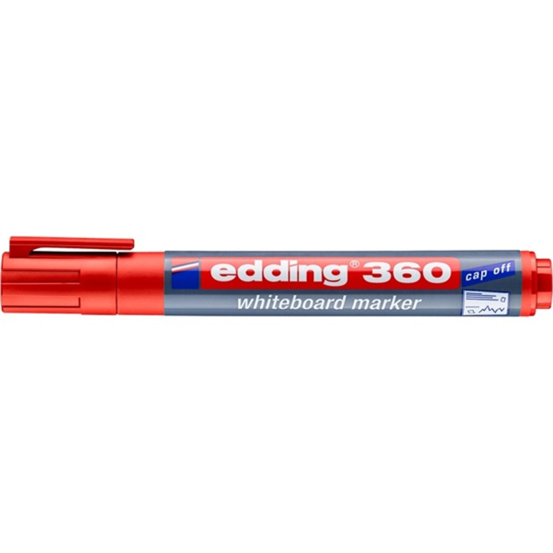 Edding 360 1,5-3mm piros táblamarker Edding 360 1,5-3mm piros táblamarker