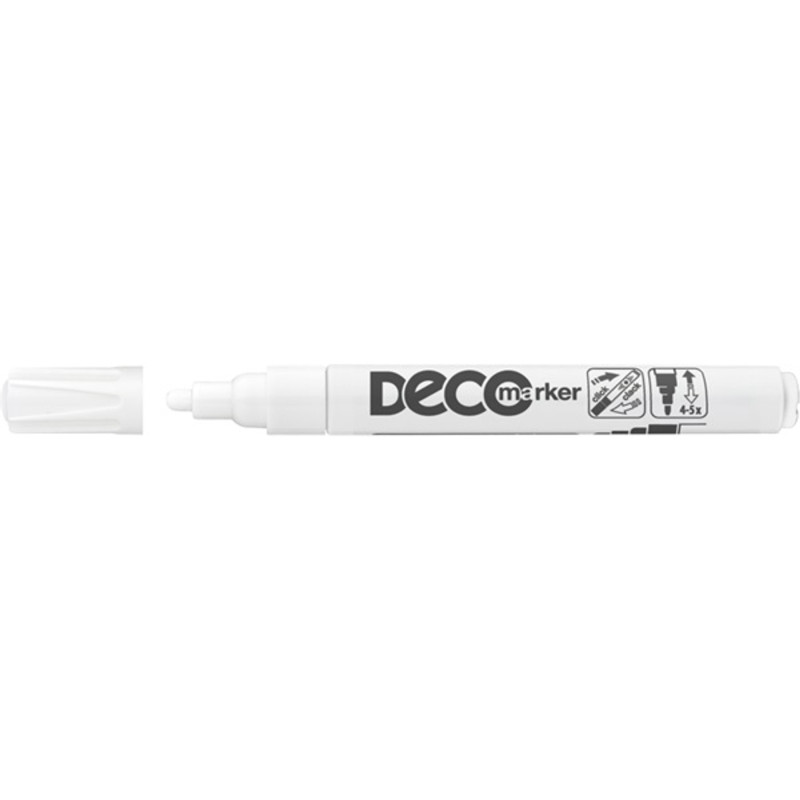 ICO Deco Marker fehér lakkmarker ICO Deco Marker fehér lakkmarker
