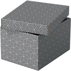 Esselte Home tárolódoboz S-es méret 3db szürke (628281)