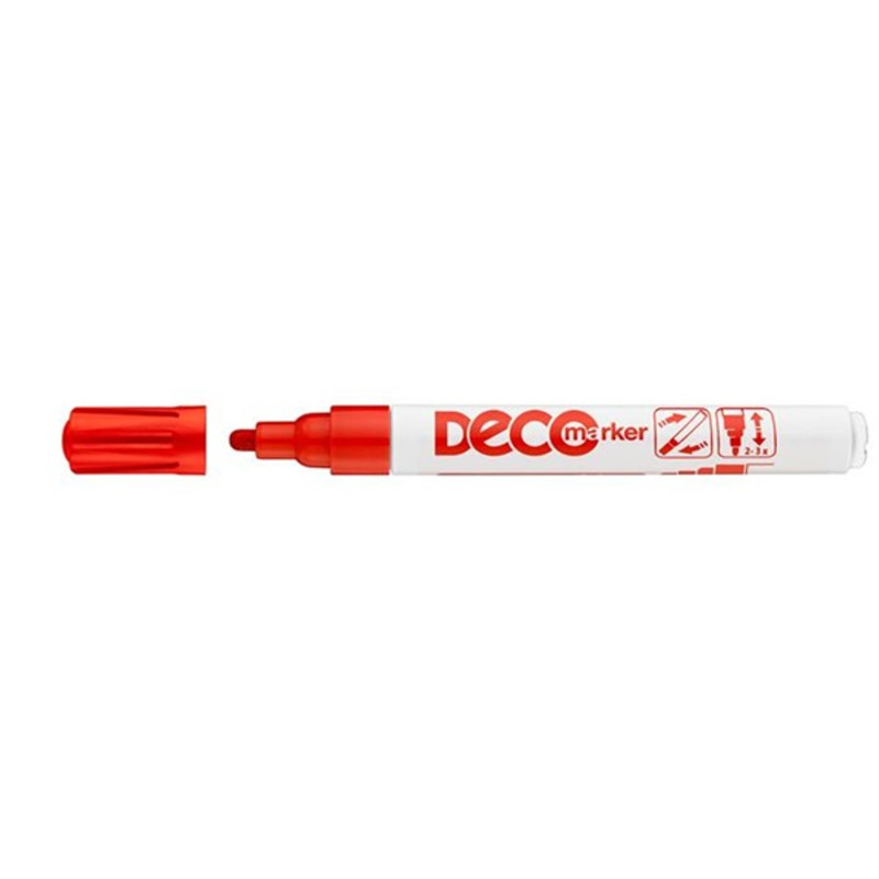 ICO Decomarker D10 piros lakkmarker ICO Decomarker D10 piros lakkmarker