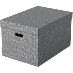 Esselte Home tárolódoboz L-es méret 3db szürke (628287)