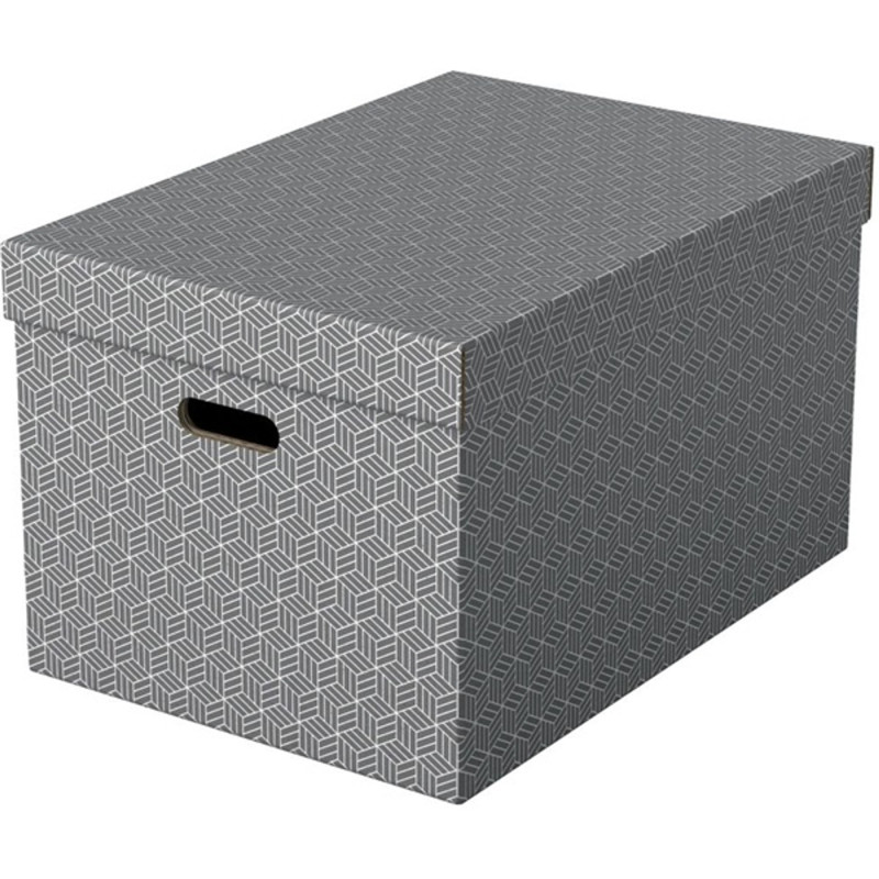 Esselte Home tárolódoboz L-es méret 3db szürke (628287) Esselte Home tárolódoboz L-es méret 3db szürke (628287)