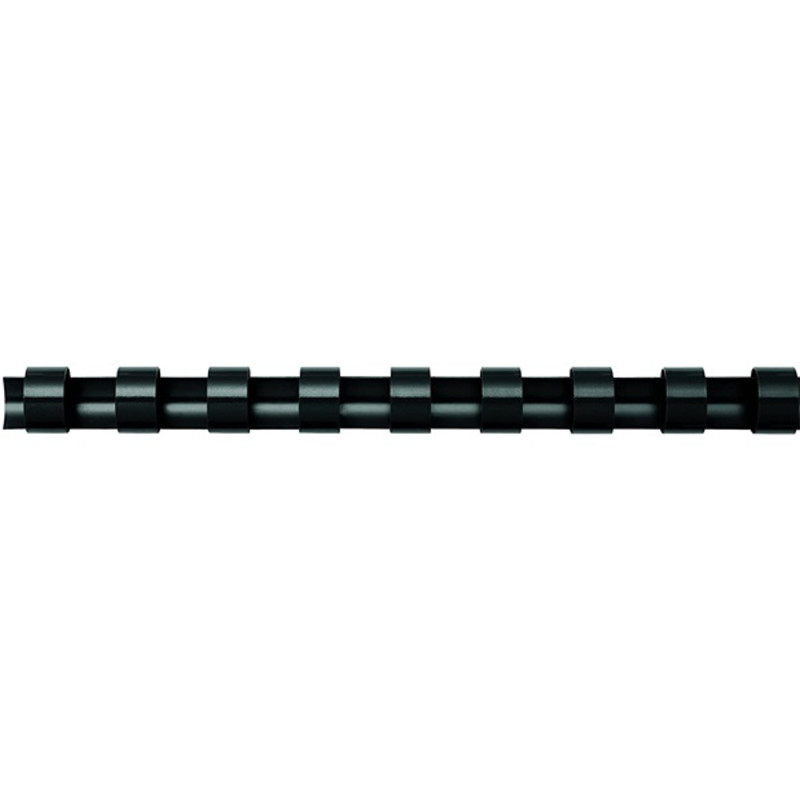Apex 19mm 100db-os 121-150lapos fekete műanyag spirál Apex 19mm 100db-os 121-150lapos fekete műanyag spirál