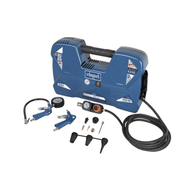 Scheppach AIR CASE 230V elektromos kompresszor Scheppach AIR CASE 230V elektromos kompresszor