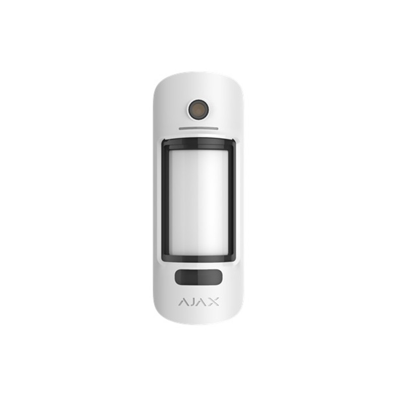 Ajax MotionCam Outdoor (PhOD) WH vezetéknélküli kültéri mozgásérzékelő kamerával Ajax MotionCam Outdoor (PhOD) WH vezetéknélküli kültéri mozgásérzékelő kamerával