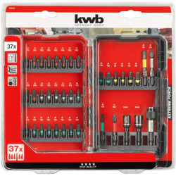 KWB 49109000 PROFI IMPACT torziós 37 db-os bit készlet