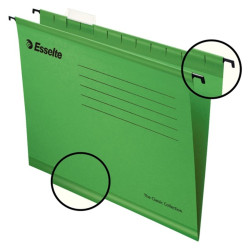 Esselte 90318 Classic függőmappa A4 zöld (E90318)