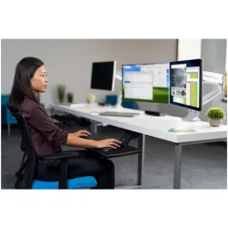 KENSINGTON Asztali 2 karos konzol (One-Touch Height Adjustable Dual Monitor Arm)