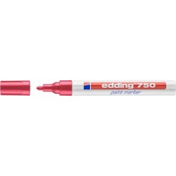 Lakkmarker 2-4mm, kerek Edding 750 piros
