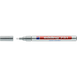 Edding 751 1-2mm ezüst lakkmarker