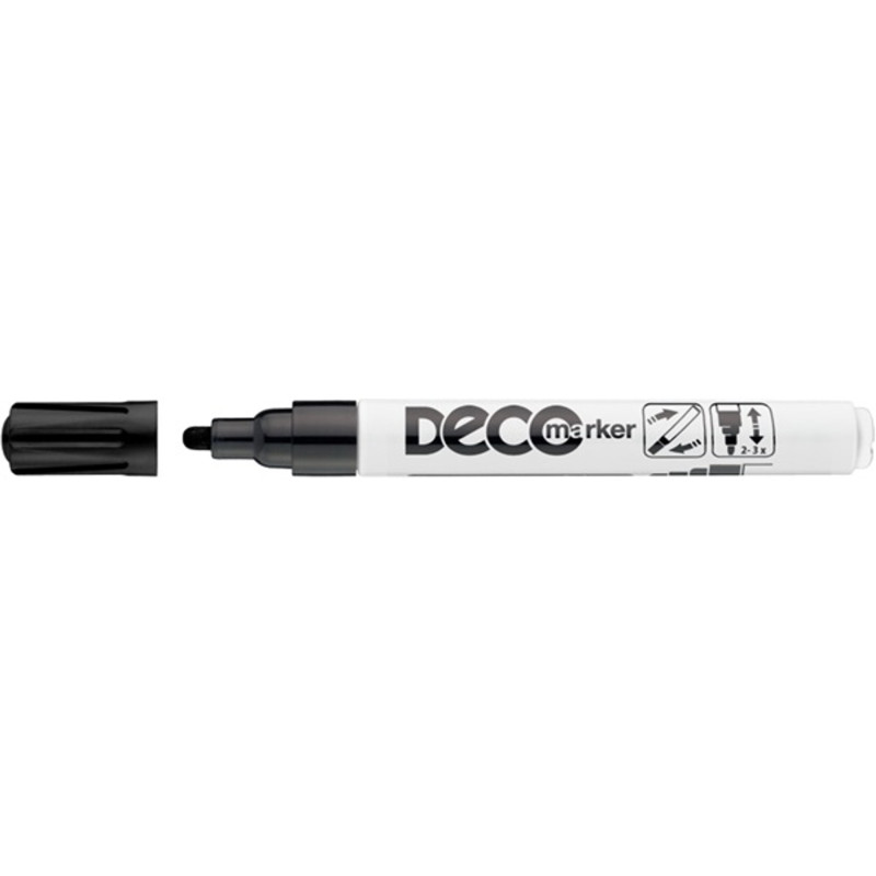 ICO Deco Marker fekete lakkmarker ICO Deco Marker fekete lakkmarker
