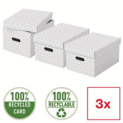 Esselte Home tárolódoboz M-es méret 3db (628282)