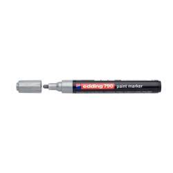 Lakkmarker 2-3mm, kerek Edding 790 ezüst