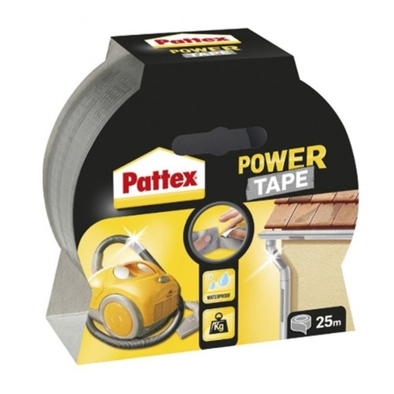 Henkel Power Tape 50mmx25m ezüst ragasztószalag Henkel Power Tape 50mmx25m ezüst ragasztószalag