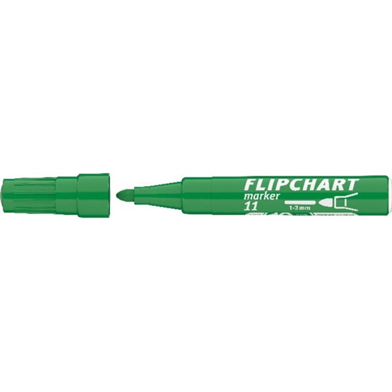 ICO Flipchart 11 zöld marker ICO Flipchart 11 zöld marker