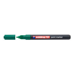 Lakkmarker, 1-2 mm, EDDING "791", zöld