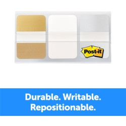 Post-it 25,4x38mm 36lap fémes index jelölőcímke