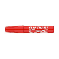 ICO Flipchart 12 piros marker