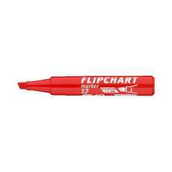 ICO Flipchart 12 piros marker