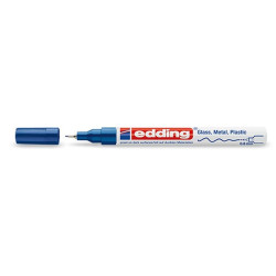 Lakkmarker 0,8mm, kerek Edding 780 kék